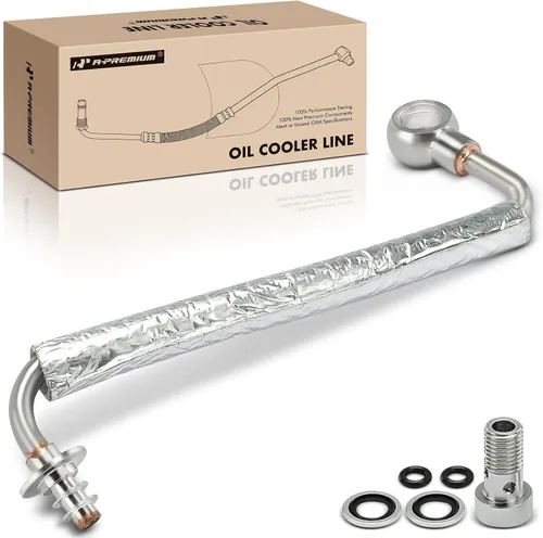 A-Premium Tubo de tubo de alimentación de aceite turbocompresor compatible con vehículos Buick, Chevrolet - 1.4L - Encore 2013-2021, Cruze