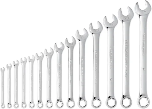 Miniatura 2 de GEARWRENCH Juego de llaves combinadas de 14 piezas de 6 puntos, SAE - 81924 (paquete de 6)