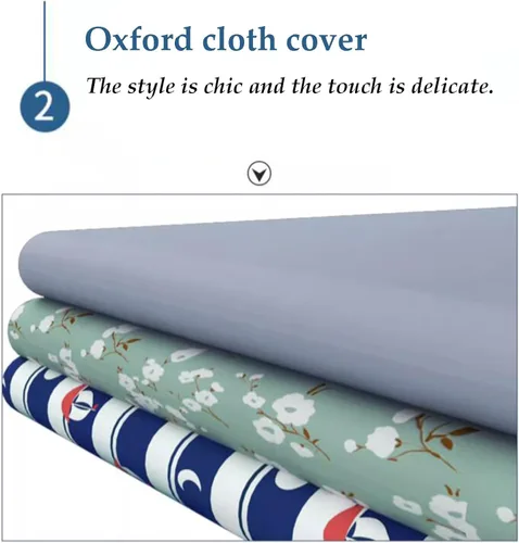 Miniatura 3 de large closets Portable Wardrobe Closet with Pattern Cloth Cover Wardrobe Closet Steel Rack Closet for Clothes Saves Space Storage Closet Space-saving