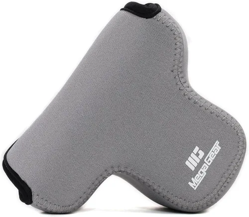 Miniatura 10 de MegaGear Funda para cámara Canon EOS M10 sin espejo con lente de 0.591-1.772 in (negro)