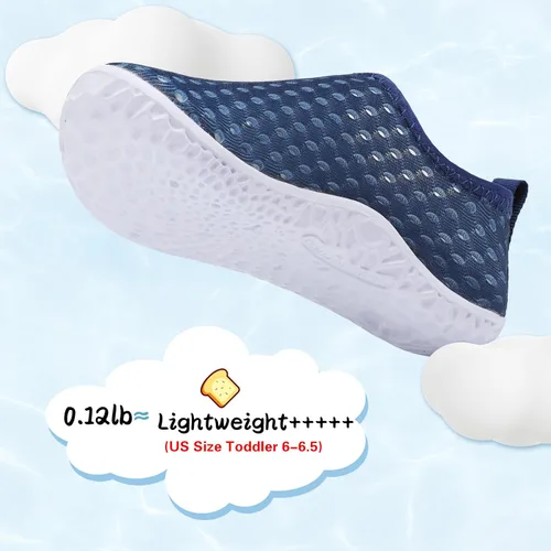 Miniatura 5 de Centipede Demon Zapatos de agua para niños y niñas, calcetines acuáticos descalzos para natación, playa, calcetines de verano, transpirables