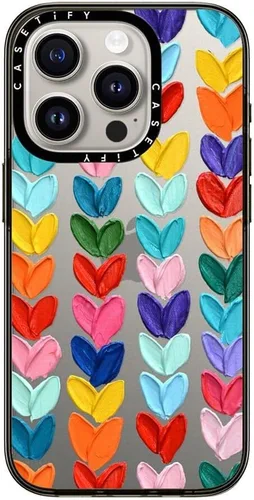 Miniatura 30 de Funda CASETiFY Impact para iPhone 12 Pro Max - Blanco Nubes - Negro Claro Nubes Blancas