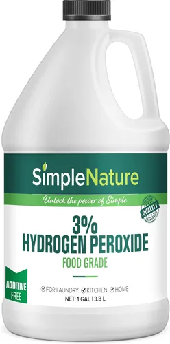 Miniatura 8 de SimpleNature 12% de peróxido de hidrógeno de grado alimenticio (16 onzas líquidas), limpiador natural multiusos, fabricado en Estados Unidos, ideal