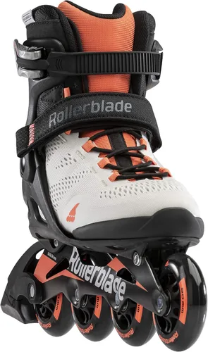 Miniatura 2 de Rollerblade Macroblade 80 - Patines en línea para adultos, para fitness, para mujer, patines Performance GRIS GLACIAR/CORAL