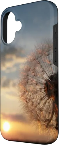 Miniatura 2 de iPhone 16 Beautiful Dandelion Flower Summer Sunset Photography Case