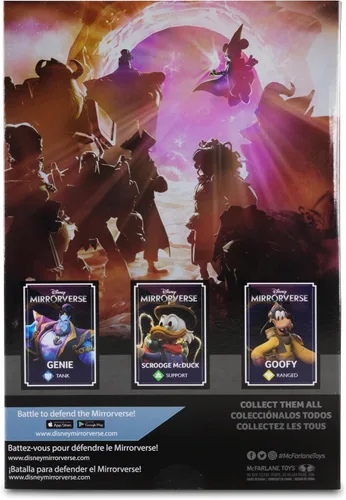 Miniatura 16 de McFarlane Toys - Disney Mirrorverse Genie Scrooge McDuck de 5 pulgadas y Goofy 7 pulgadas, figura de acción 3 unidades, etiqueta dorada, exclusiva