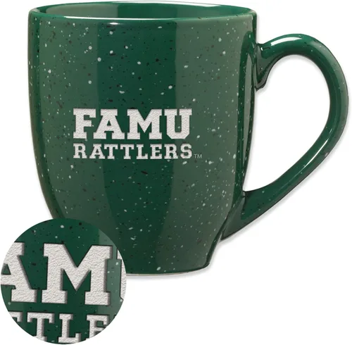 Miniatura 200 de Rico Industries NCAA Virginia Tech Hokies Maroon - Taza de café de cerámica grabada con láser, color del equipo, 16 onzas