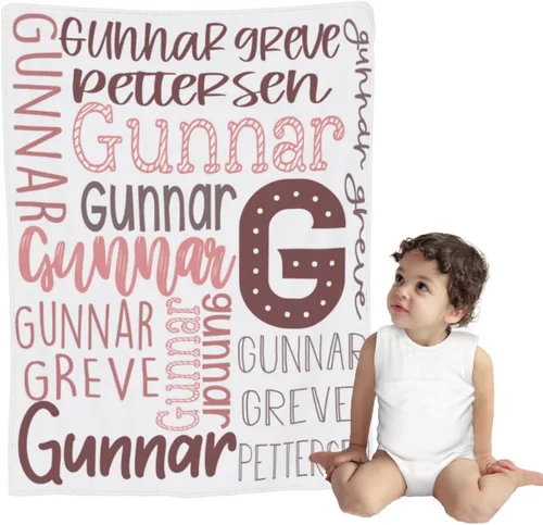 Miniatura 10 de Manta de bebé personalizada para niño, mantas de bebé personalizadas para niños, regalos personalizados para bebés, mantas con nombre, manta suave