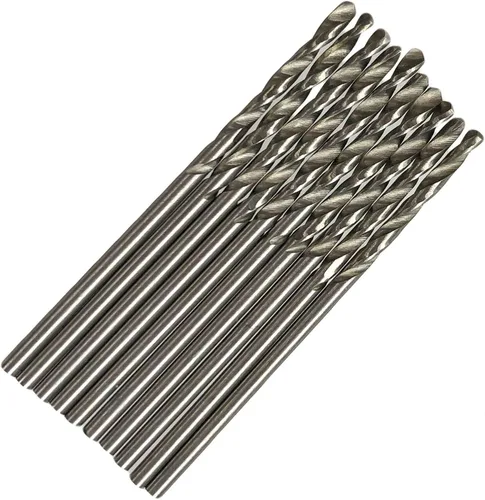 Miniatura 8 de 20 piezas de 0.020 in HSS Micro Twist Broca de acero de alta velocidad para madera, plástico, metal blando