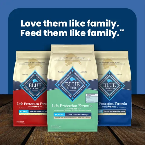 Miniatura 9 de Blue Buffalo Life Protection Formula - Alimento seco para cachorros con DHA y ARA, hecho con ingredientes naturales, receta de cordero y avena