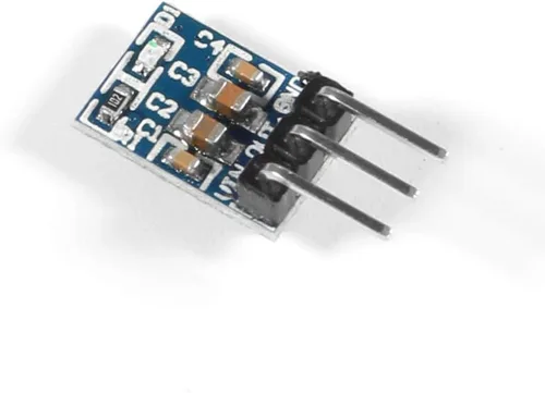 Miniatura 4 de Dorhea Paquete de 7 convertidores de 3.3V DC-DC Buck 3 pines AMS1117-3.3V DC 4.75V-12V a 3.3V Regulador de voltaje reductor fuente de alimentación