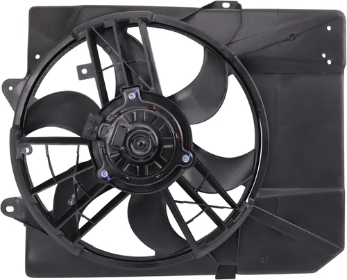 Miniatura 139 de TRQ Conjunto de ventilador de refrigeración dual del radiador compatible con Toyota Highlander 2008-2013 TO3115155