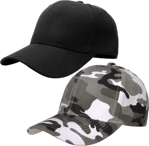 Miniatura 204 de Falari - Gorra de béisbol, tamaño ajustable, para correr, entrenamientos y actividades al aire libre, para todas las estaciones.