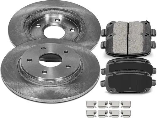 Miniatura 18 de Kit de Frenos SCITOO para Delantero Rotores de Freno y Pastillas de Freno Cerámicas para 2006-2008 para Dodge para Ram 1500, 2003-2008 para Dodge