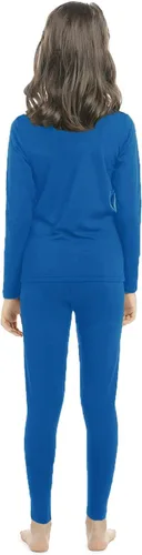 Miniatura 4 de Conjunto de ropa interior térmica para niñas con tejido polar térmico en parte superior e inferior