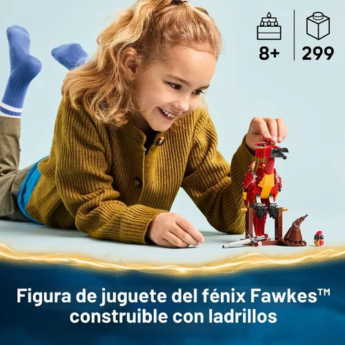 Miniatura 2 de LEGO Harry Potter Fawkes: Fénix de Dumbledore - Juguetes de construcción y aprendizaje para juego de rol - Juguetes coleccionables de Harry Potter