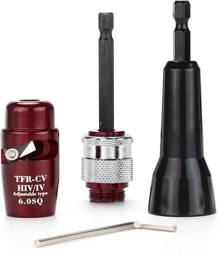 Miniatura 8 de Herramienta automática de pelado y torsión de cables para taladro, kit de conector de pelacables eléctricos para cables 2.5 - Tornillo de tuerca