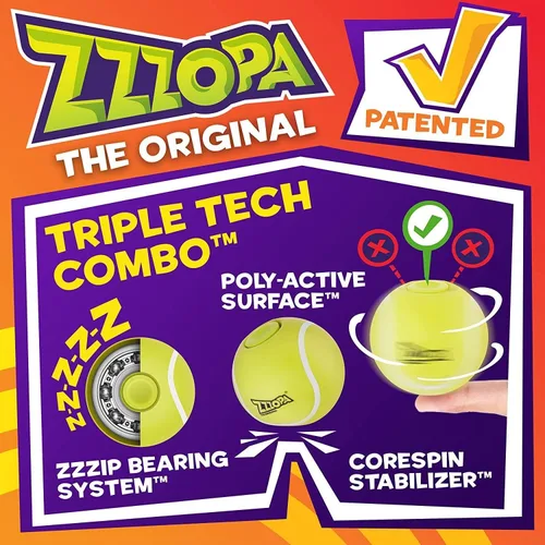 Miniatura 4 de Bolas Originales ZZZOPA para Jugar: ¡ACE! Bola de Estrés para Jugar de la Colección Divertida Juguetes para la Ansiedad para Niños: ¡Gírala