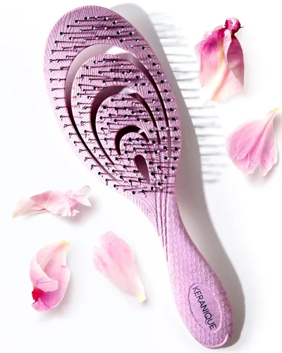 Cepillo desenredante para el cabello para mujeres, cepillo suave para masajear el cuero cabelludo para mujeres con paleta flexible, cepillo
