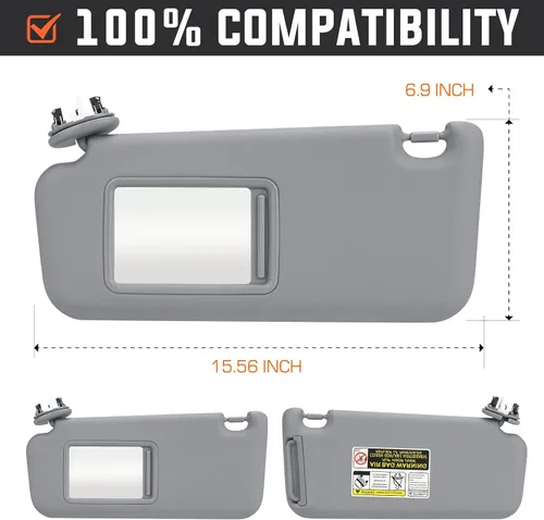 Miniatura 8 de Youxmoto Repuesto para Toyota RAV4 para Toyota RAV4 para Toyota RAV4 2006 2007 2008 2009 2010 2011 2012 2013, repuesto # 74320-42501-B2