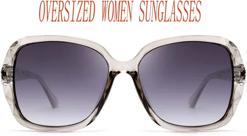 Miniatura 9 de FEISEDY - gafas de sol polarizadas para mujer, marco compuesto brillante B2289