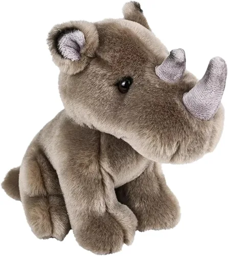 Miniatura 3 de Rhode Island Novelty Peluche de rinoceronte de 7 pulgadas
