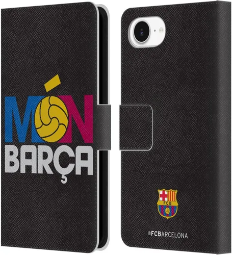 Miniatura 75 de Head Case Designs Funda de piel con licencia oficial del FC Barcelona Ball Pattern Campions compatible con Apple iPhone 11