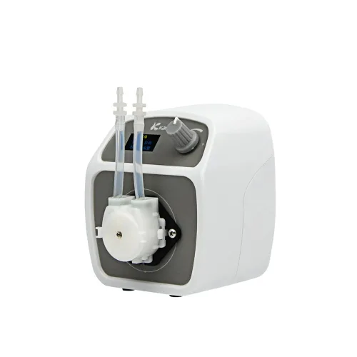 Kamoer DKCP bomba peristáltica 12V dc flujo bajo ≤80ml/min Pequeño laboratorio Bomba dosificadora líquida 0.118x0.197 in (IDxOD) con pantalla OLED