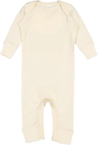 Miniatura 13 de RABBIT SKINS Body de manga larga para bebé niño y niña recién nacido 0-3 a 24 meses Blanco