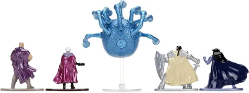 Miniatura 4 de Jada Dungeons & Dragons - Figuras coleccionables de metal fundido a presión de 1.65 pulgadas, paquete de 5, Wave 1, juguetes para niños y adultos