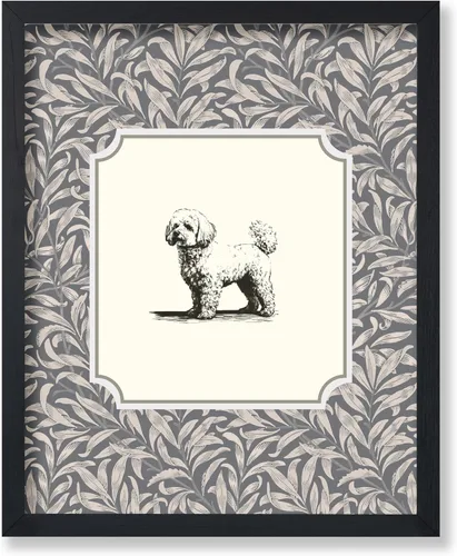 Miniatura 65 de Poster Master Póster Vintage de Cocker Spaniel Inglés - Impronta Retro de Perro - Arte Floral - Arte de Cachorros - Arte para Amantes de Animales