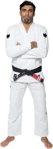 Miniatura 3 de KINGZ The One Brazilian Jiu Jitsu Gi - Kimono BJJ ligero y duradero para hombre - IBJJF Legal - 400gsm Pearl Weave Pro Training