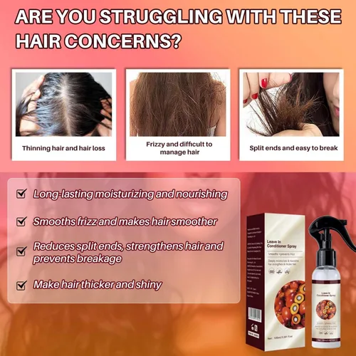 Miniatura 4 de Dr. Sebi - Acondicionador sin enjuague de aceite de Batana para el crecimiento del cabello, aceite de batana natural con spray de menta y romero por