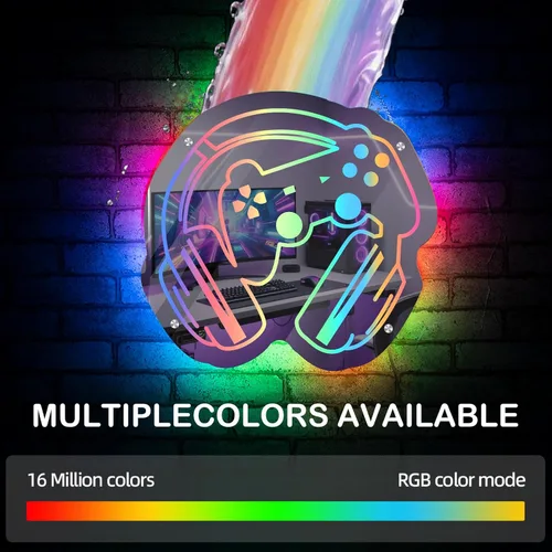 Miniatura 8 de Game Ear Phone Neon Sign