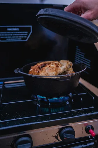 Miniatura 5 de Stansport Horno holandés de hierro fundido pre-sazonado