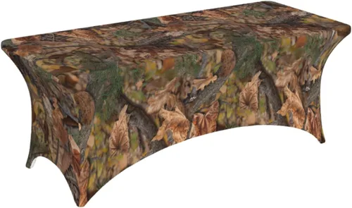 Miniatura 10 de Buffalo - Mantel rectangular ajustable a cuadros verde y blanco de 6 pies para fiestas, banquetes, festivales, bodas