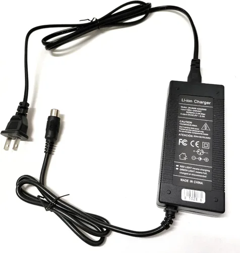 [Ajuste verificado] Cargador rápido de 42 V 2 A para NAKTO 36 V Classic City Camel Fashion Elegance Pony Cochecito Mini Cruiser y Glion Dolly, solo
