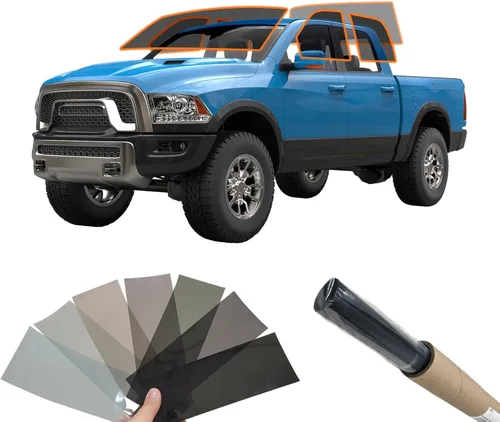 Miniatura 7 de MotoShield Pro Kit de tintado de ventana automática Personalizar sombra: Película de tinte precortada de carbono 5% - 50% para todos