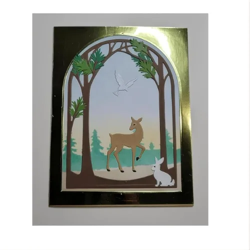 Miniatura 6 de Troqueles de metal de arco para hacer tarjetas, plantillas de corte para álbumes de recortes, álbum de fotos, plantilla de estampado de papel