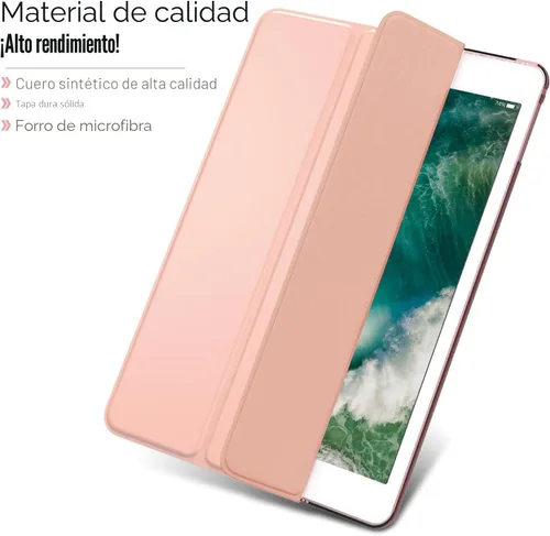 Miniatura 3 de MoKo Funda para iPad 9.7 2018/2017 de 5ª / 6ª Generación - Funda delgada y ligera con soporte para Smartphone con parte trasera translúcida