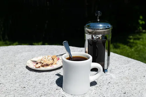 Miniatura 5 de Culver Taza de cerámica retro estilo restaurante de 10 onzas, asa en forma de C de dos dedos (Blanco, 1)