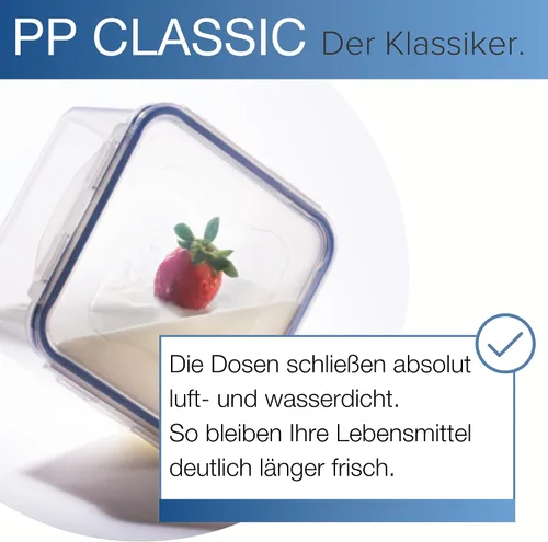 Miniatura 2 de Lock & Lock Almacenamiento de alimentos rectangular hermético, Sencillo