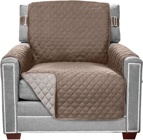 Miniatura 132 de Sofa Shield - Funda para sillón reclinable con correa patentada, protector de cojín, funda reversible diseñada en EE. UU. resistente a manchas