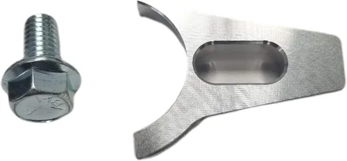 Miniatura 4 de Abrazadera de sujeción de distribuidor de aluminio billet SBC BBC V8 V6 SB BB HEI compatible con motores Chevy de bloque pequeño y grande