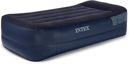 Miniatura 10 de Intex Pillow Dura-Beam Series Rest Airbed elevado con bomba interna (modelo 2020)