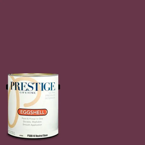 Miniatura 3 de Prestige Paints Pintura exterior e imprimación en uno, 1 galón, plano, coincidencia comparable de Valspar* Amber Rose*