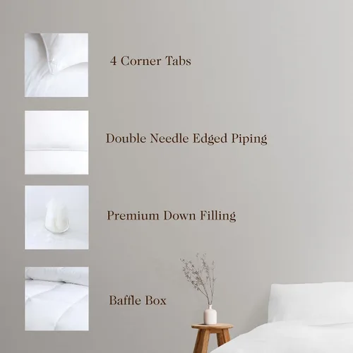 Miniatura 3 de linens delight Highland Feather® - Edredón de plumón de ganso hutterita canadiense tamaño matrimonial - 725 Fill Power