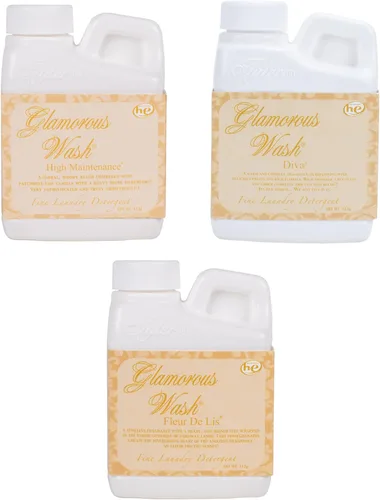 Miniatura 12 de Elanze Designs Tyler Candle Glamorous Wash y lujoso detergente líquido fino de 4 onzas, surtido de 3 aromas, alto mantenimiento, Diva, Kathina