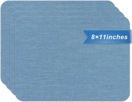 Miniatura 24 de Azobur Parches termoadhesivos de tela de nailon de 2.4 x 60 pulgadas, cinta adhesiva tenaz resistente al agua, parche para planchar para tienda