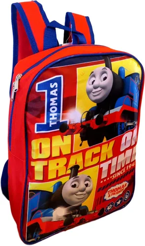 Miniatura 2 de Thomas and Friends - Mochila escolar de 15 pulgadas, color rojo, talla única, Rojo
